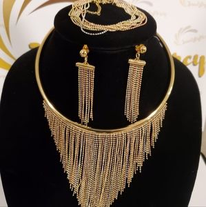 Necklace,Earring,Bracelet set